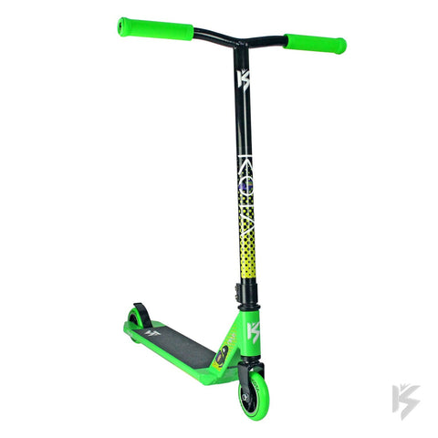 KOTA Scooters Ninja Complete Stunt Scooter, Green/Black