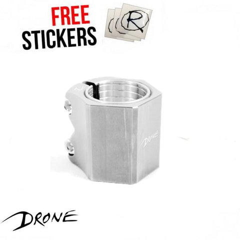 Drone Scooters Didi Hive Double Clamp, Raw