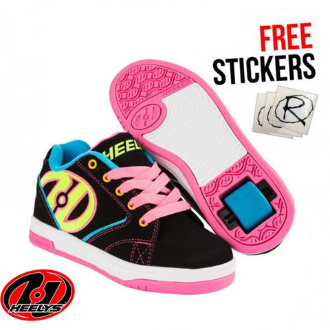Heelys Propel 2.0, Black/Multi Neon