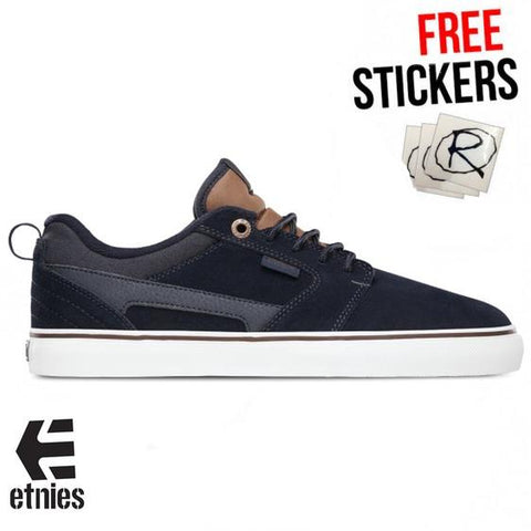 Etnies Footwear Rap CT Nathan William UK10 , Navy/Brown