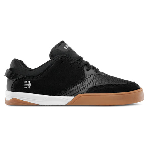 Etnies Helix Barney Page Pro Skate Shoe, Black/White/Gum
