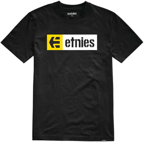 Etnies New Box Tshirt, Black