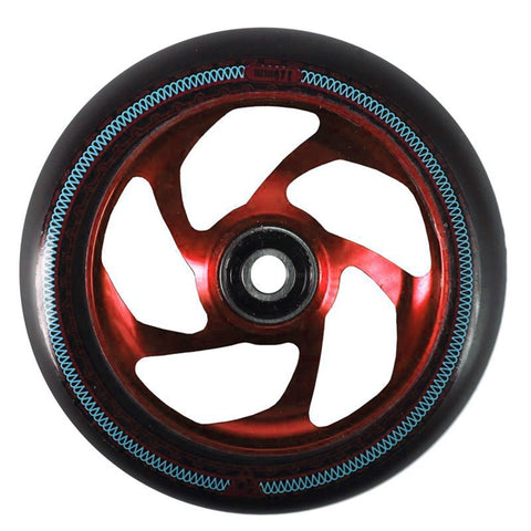 AO Scooters Mandala Stunt Scooter Wheel 110mm, Black/Red