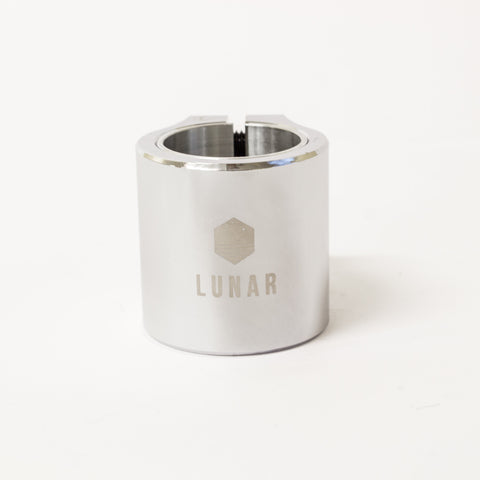 Drone Scooters Lunar Stunt Scooter Double Clamp, Polished