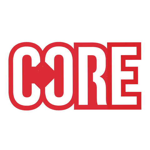 CORE Sticker, Red