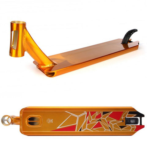 Blunt Scooters KOS V2 Stunt Scooter Deck, Gold