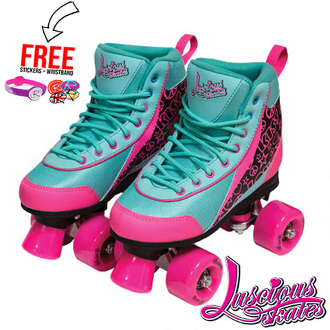 Kandy Luscious Retro Quad Skates, Summer Dayz