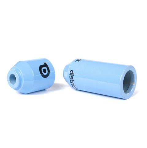 District Aluminium Scooter Pegs, Sea Blue