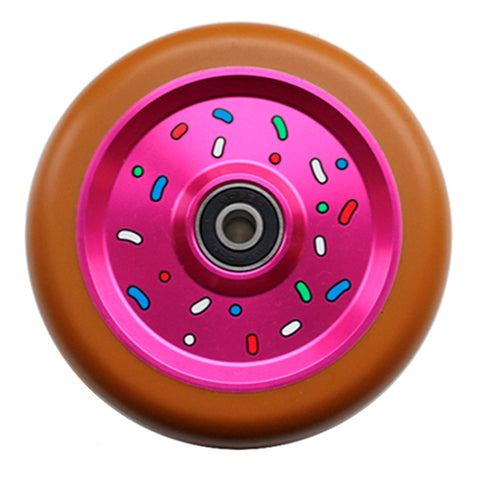 Juicy Wheel Co. Donut Wheel 110mm, Gum/Pink