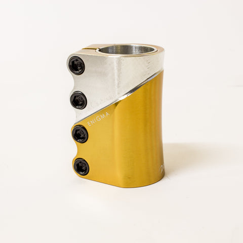 Drone Scooters Enigma SCS Stunt Scooter Clamp, Gold
