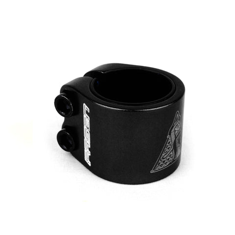 Fasen Scooters 2 Bolt Double Clamp, Black