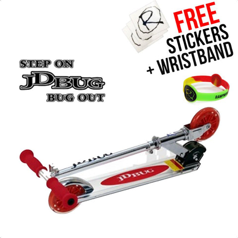 JD Bug Eco Series Scooter, Red
