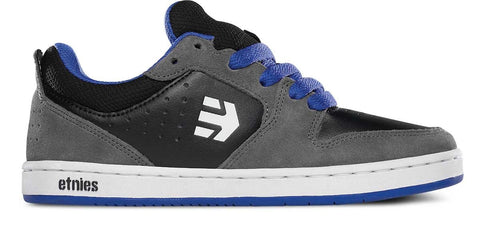 Etnies Footwear Junior Verano Skate BMX Shoe UK5 , Black/Blue/Grey