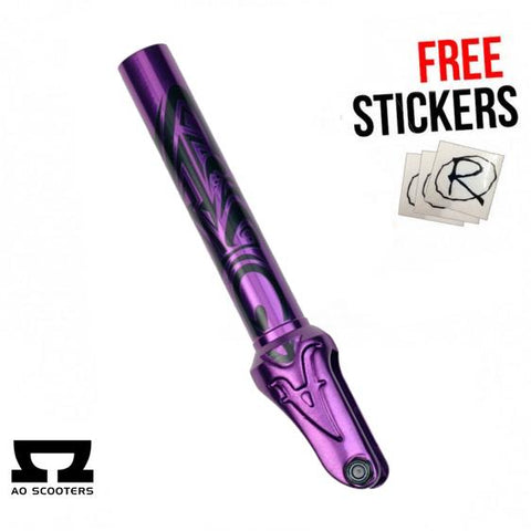 AO Scooters "A" 125mm Fork, Purple