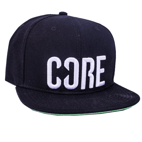 CORE Snapback Cap, Black