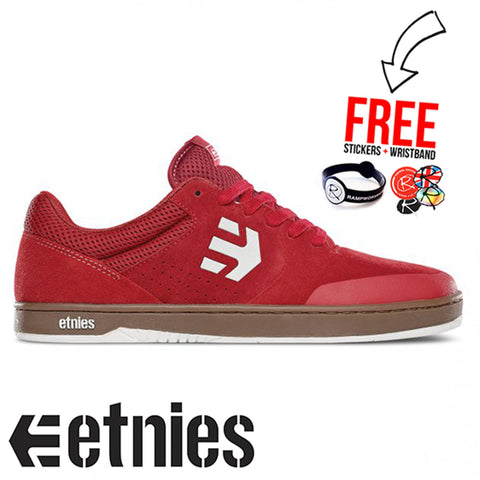 Etnies Footwear Marana Skate Shoes UK7, Red/White/Gum