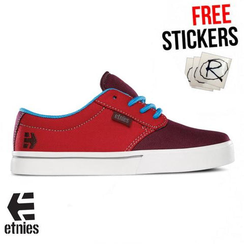 Etnies Footwear Kids Jameson 2 Eco UK1 , Red/White/Blue