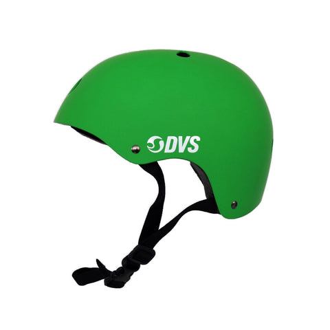 DVS Logo Skate Helmet Green