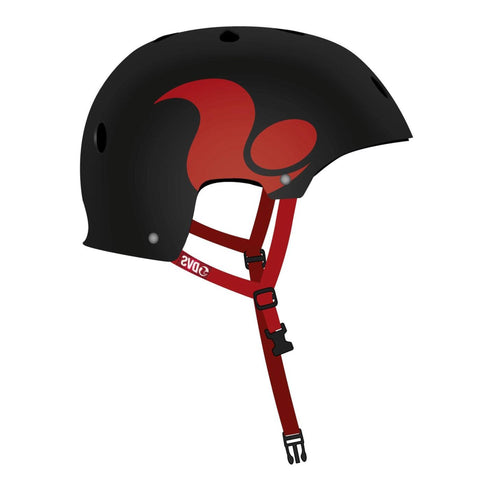 DVS Ace Skate/BMX Helmet, Black/Red