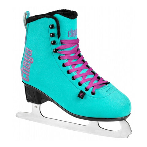 Chaya Classic Ice Skates, Turquoise