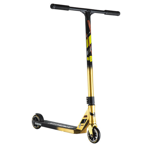 Dominator Scooters Team Edition Complete Stunt Scooter, Gold/Black
