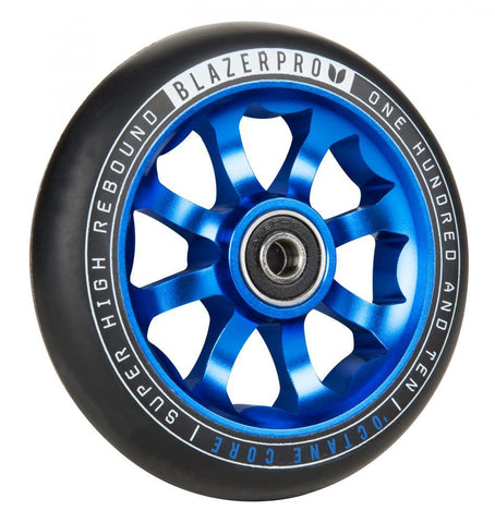 Blazer Pro Scooter Wheel Octane 110mm Abec 9 - Blue