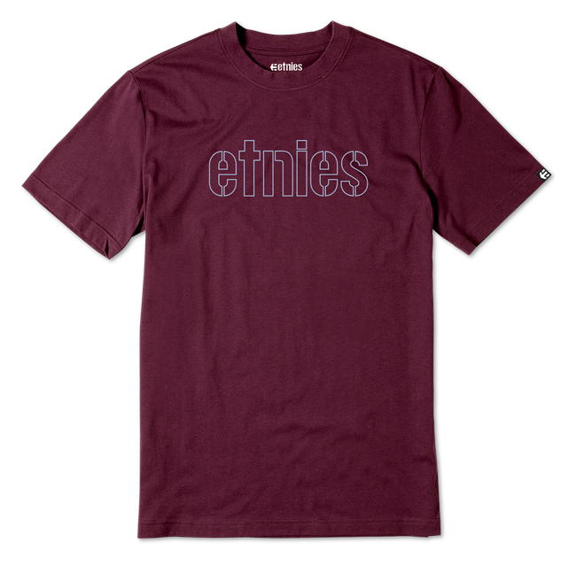 etnies mod stencil burgandy