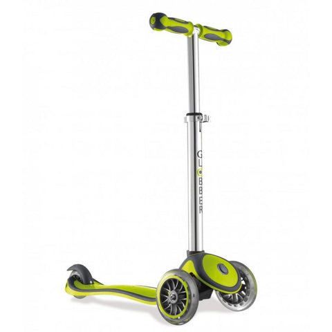 Globber Up 3 Wheel Kids Scooter - Green