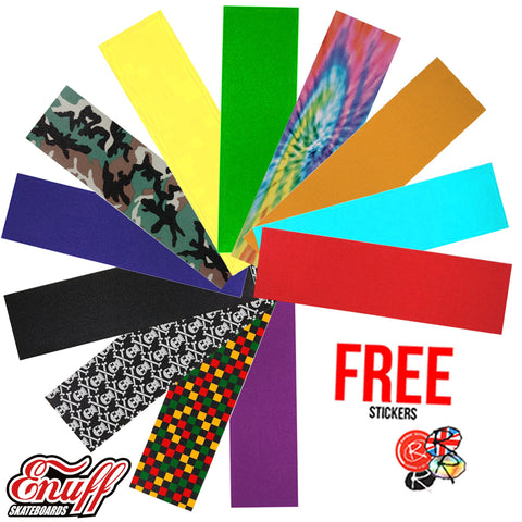 Enuff Skateboards Skateboard Griptape, Every Colour!