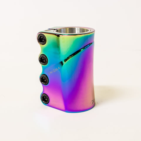 Drone Scooters Enigma SCS Stunt Scooter Clamp, Oil Slick