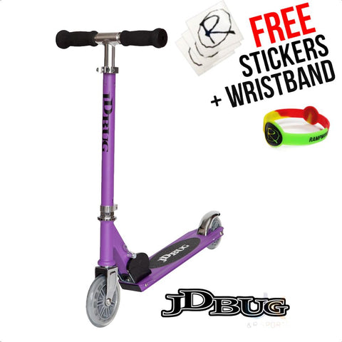 JD Bug Junior Street Series Scooter, Purple