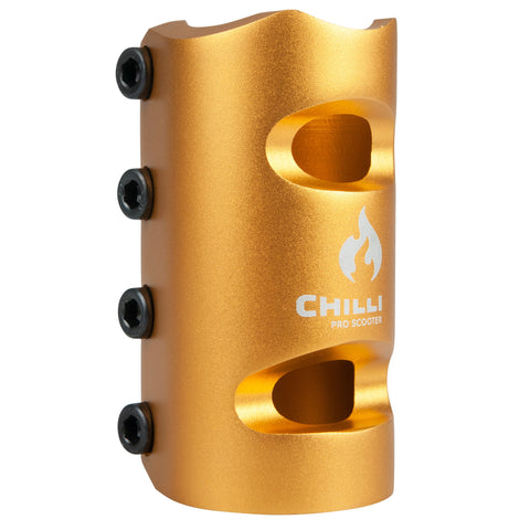 Chilli Pro Scooters 4 Bolt OS SCS Clamp, Gold