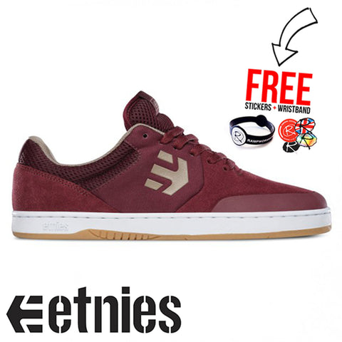 Etnies Footwear Marana Skate Shoes UK7, Burgundy