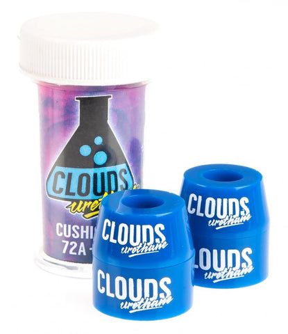 CLOUDS Bushings "Urethane Cushion Kit" Rollerskate 72a 79a 85a, Red/White/Blue