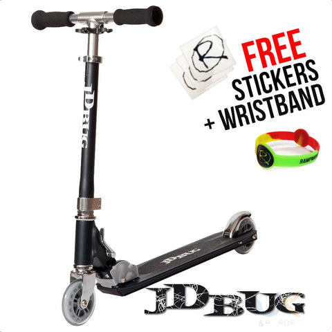 JD Bug Original Street Series Scooter, Black