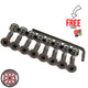 Independent Trucks Hardware Bolts All Sizes, Black