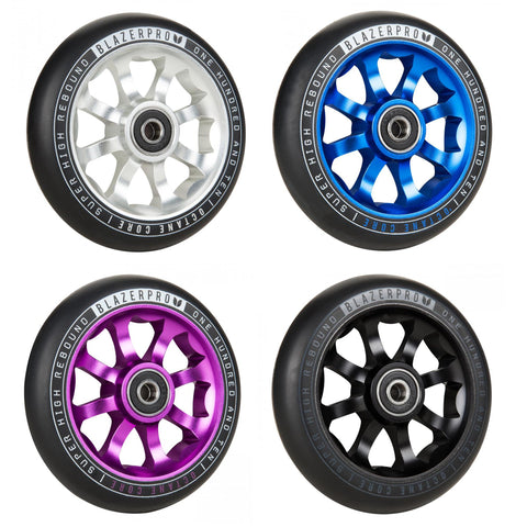 Blazer Pro Octane Stunt Scooter Wheels 110mm ABEC 9, All Colours