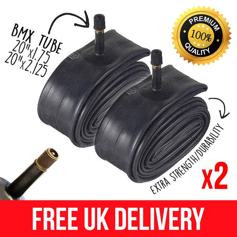 2 x BMX 20" x 1.75 Inner Tubes - Premium BMX Inner Tubes