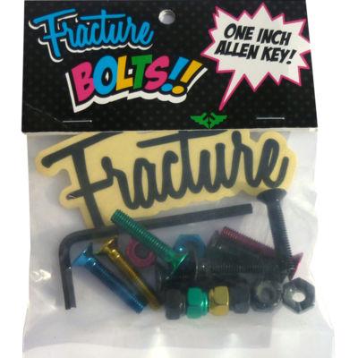 Fracture Skateboards, Anodised Coloured Bolts