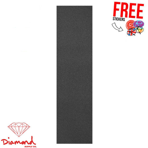Diamond Supply Co. Superior Skateboard Griptape, All Black