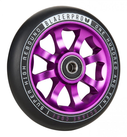 Blazer Pro Scooter Wheel Octane 110mm Abec 9 - Purple