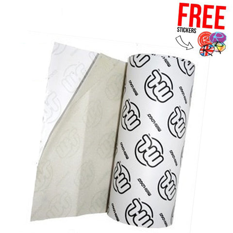 Enuff Skateboards See-through Griptape 9″ Wide, Clear