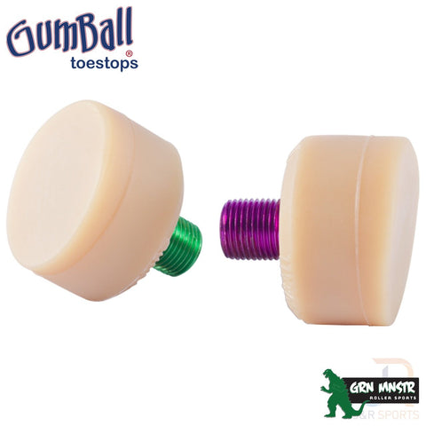Gumball Toe-Stops V2 Natural - Short 17mm (Pair)