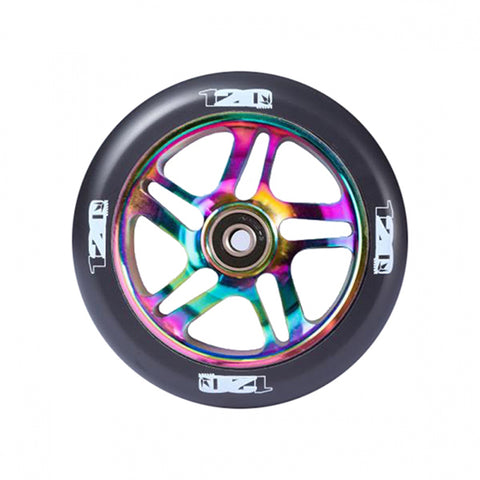 Blunt Scooters 120mm Scooter Wheel, Black/Neo Chrome