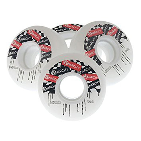 Anarchy Aggressive Skate Wheels 57mm, White