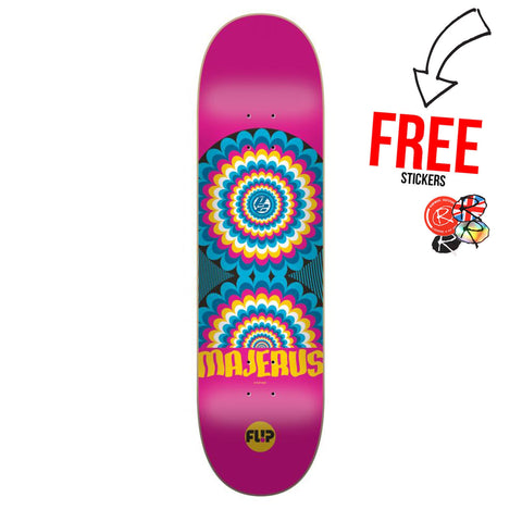 Flip Skateboards Alex Majerus P2 Deck 8.25, Pink