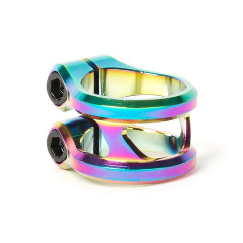 Ethic DTC Slyphe Stunt Scooter Double Clamp, Oil Slick