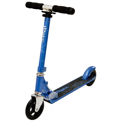 JD Bug Classic 150mm Kids Folding Stunt Scooter, Blue