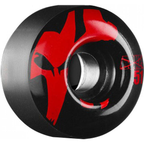 Bones Wheels Icon's 51mm, Black/Red