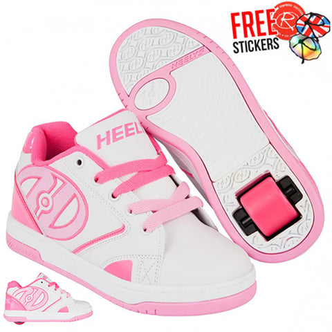 Heelys Propel 2.0, White/Hot Pink/Light Pink